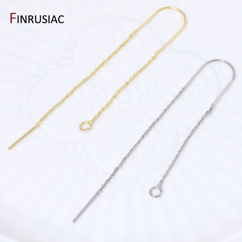 18K Gold Plated Brass Long Tas - Jewelry Making Findings recension och pris