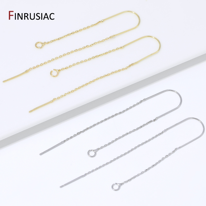 18K Gold Plated Brass Long Tas - Jewelry Making Findings recension och pris