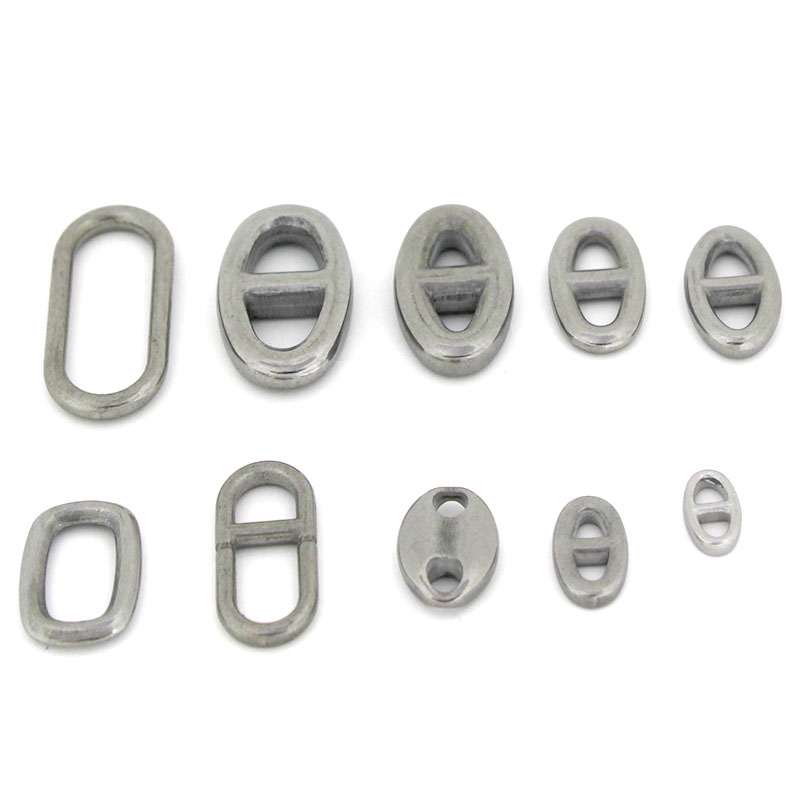 10Pcs Stainless Steel Double H - Jewelry Making Metal Supplies recension och pris