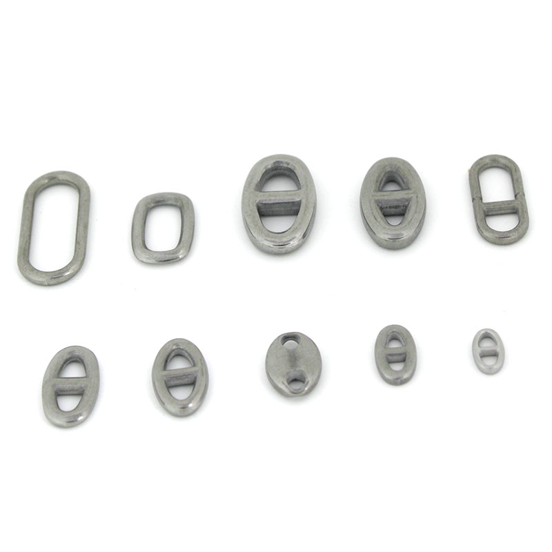 10Pcs Stainless Steel Double H - Jewelry Making Metal Supplies recension och pris