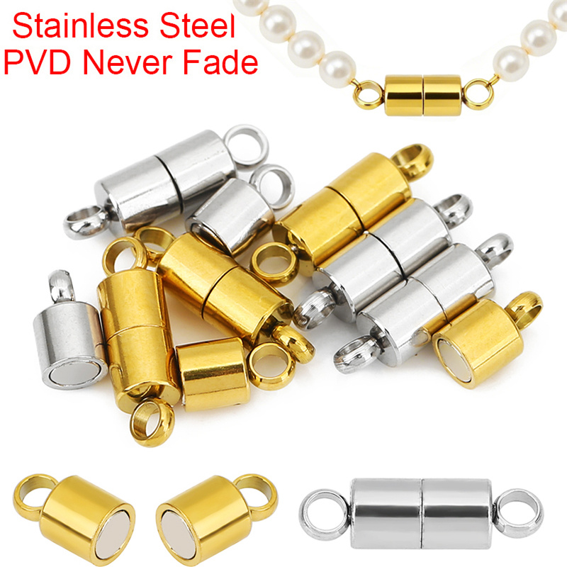 2pcs 14mm Stainless Steel Neck - Jewelry Making Findings recension och pris