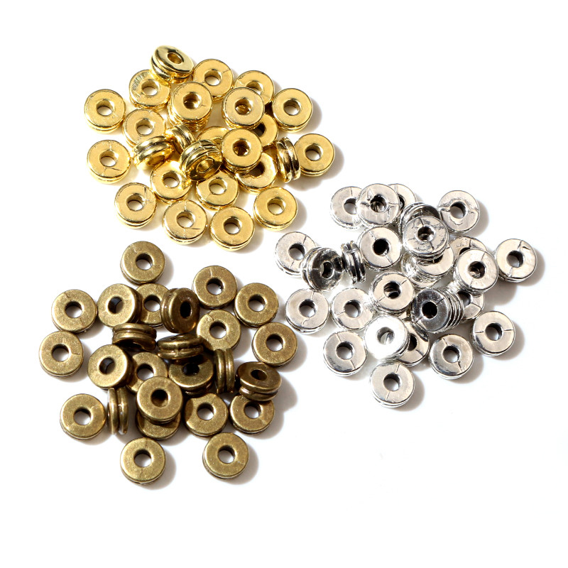 100pcs 6x6x2.5mm Antique Gold  - Eyepin Ball End recension och pris