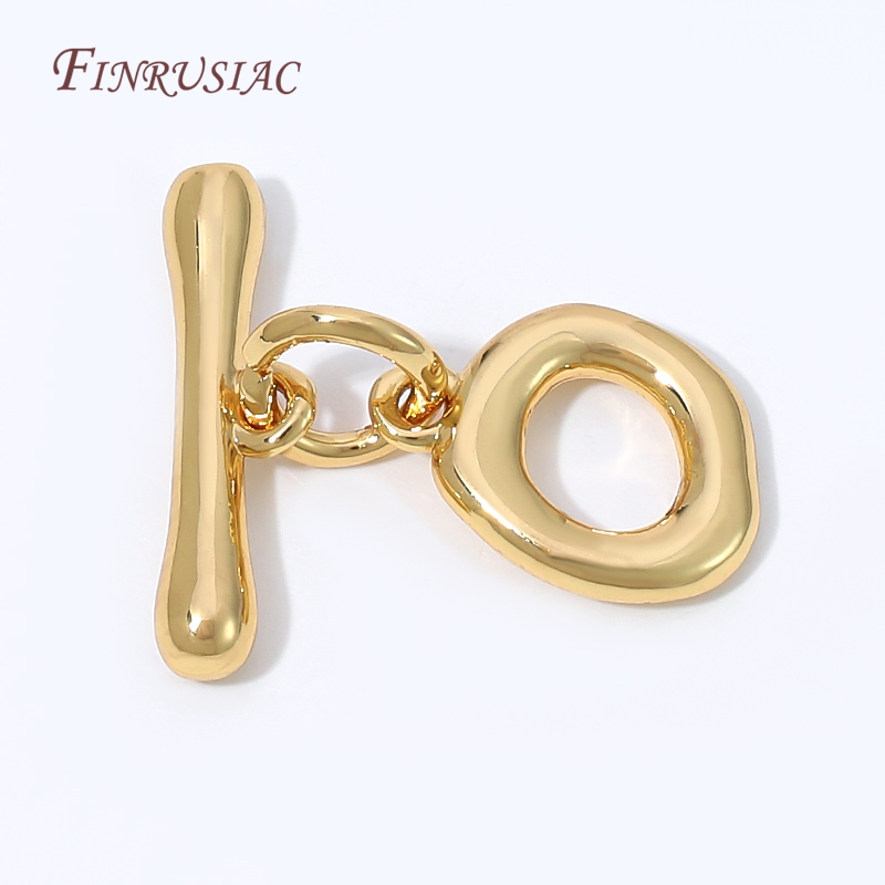 18K Gold Plated Irregular Oval - Jewelry Making Findings recension och pris