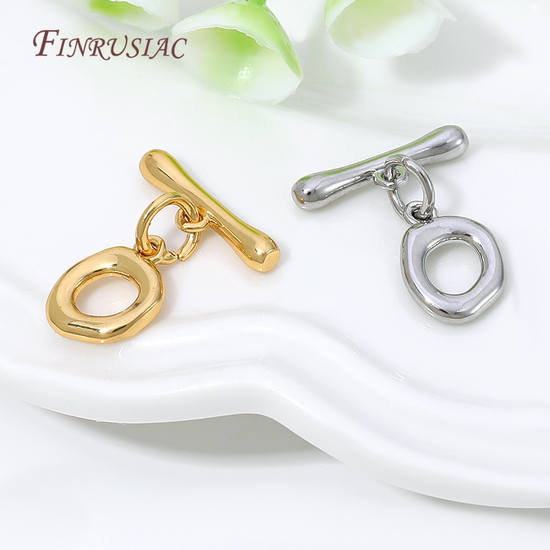 18K Gold Plated Irregular Oval - Jewelry Making Findings recension och pris