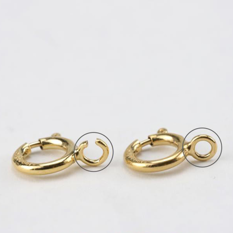 14K Gold Filled Spring Ring Cl - Jewelry Making Findings recension och pris