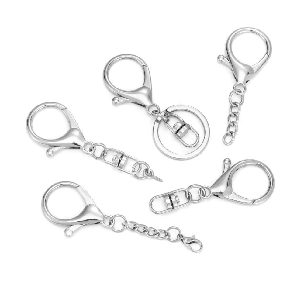 10Pcs Silver Color Large Lobst - Lobster Clasp Silver recension och pris