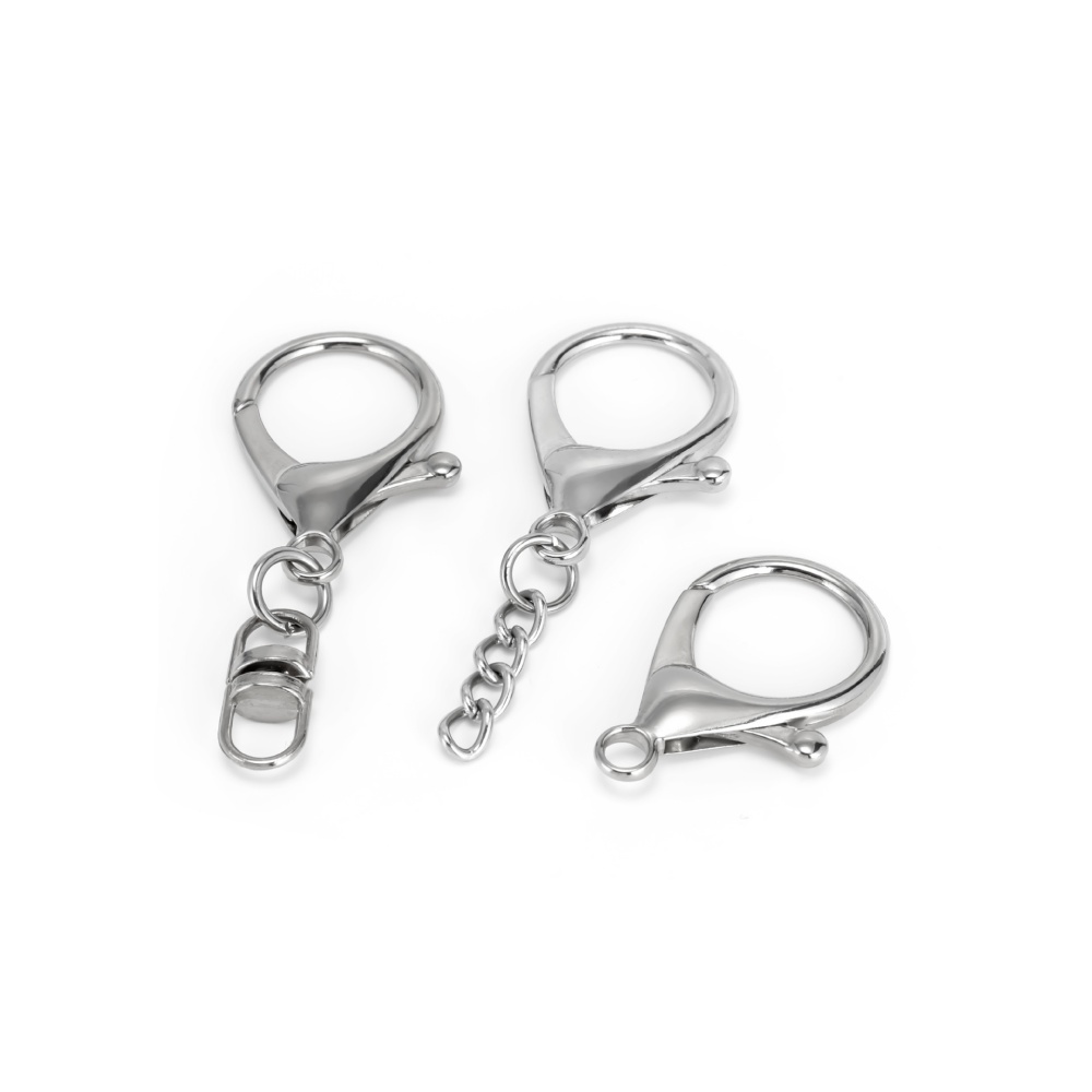 10Pcs Silver Color Large Lobst - Lobster Clasp Silver recension och pris